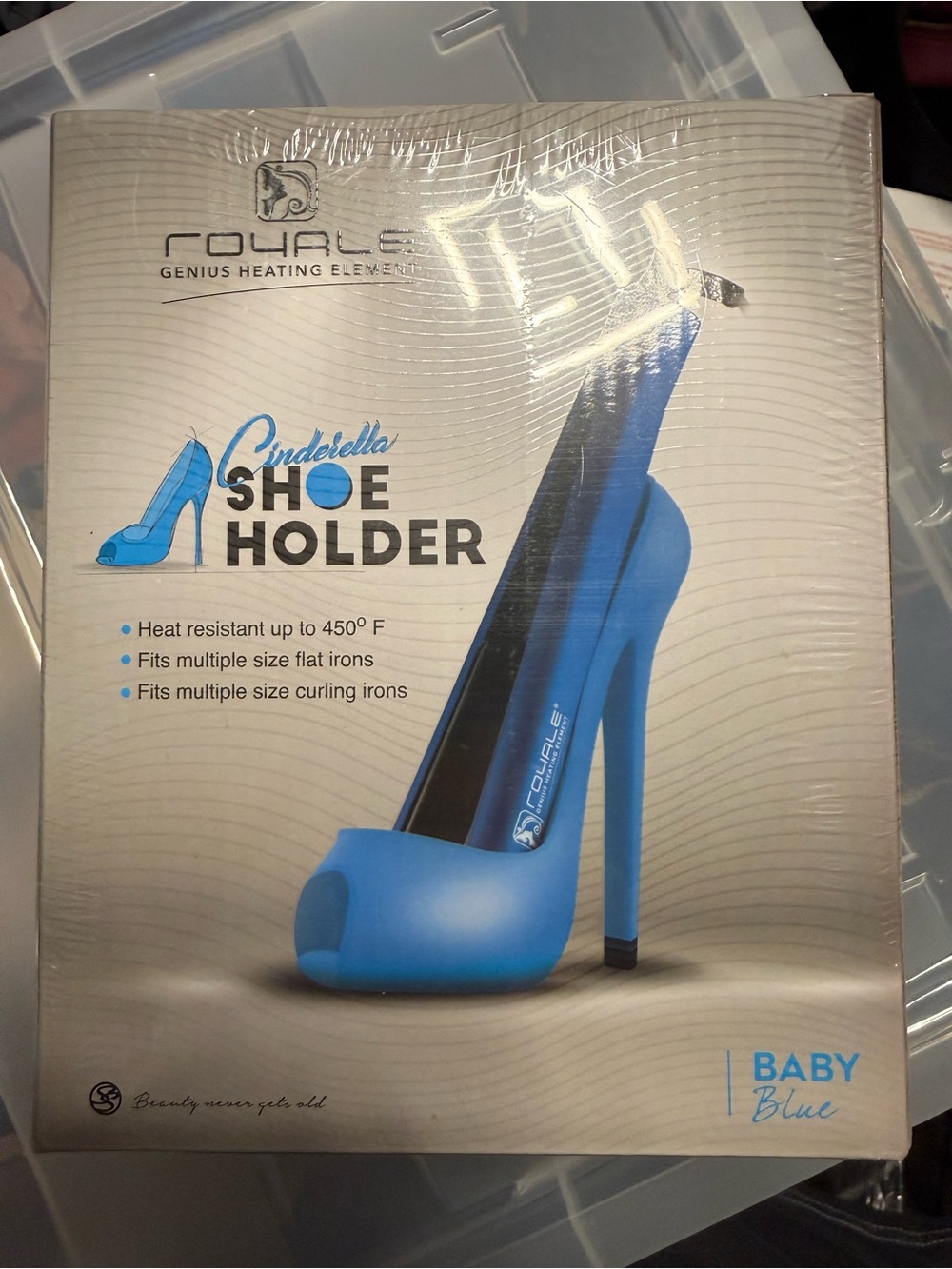 *NEW*Blue*Royalé* Cinderella Shoe Holder